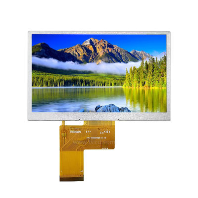 5 Zoll ST7252 IC 300nits horizontales LCD-Display für Industriegeräte