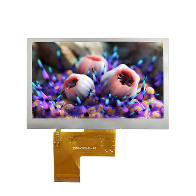 4,3-Zoll-TFT-LCD-Display mit einer Auflösung von 480 x 272 und RGB-Schnittstelle