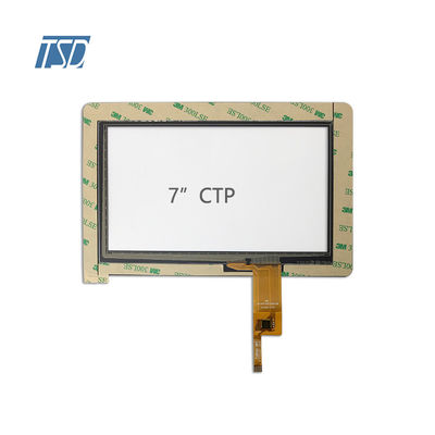 Kundenspezifischer PCAP-Touch Screen Ctp milderte Glas-I2C-Schnittstelle 7 Zoll