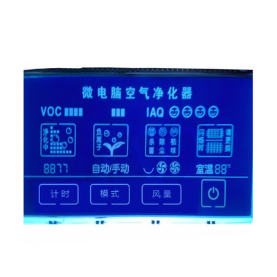 FSTN angepasster LCD-Bildschirm, COF 7 Segment Led Display Laufband