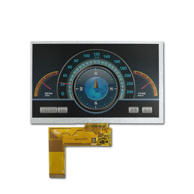 7 Zoll TFT LCD-Anzeigen-Modul 800x480 mit 24 Bits RGB-Schnittstelle