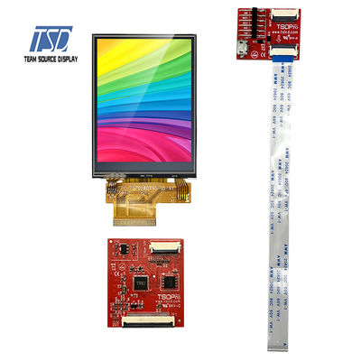 Weißes Transmissive TN UART LCD Modul 240x320 300nits der Waren-2,8 des Zoll-QVGA