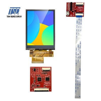 Weißes Transmissive TN UART LCD Modul 240x320 300nits der Waren-2,8 des Zoll-QVGA