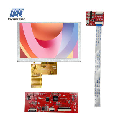 Entschließung ST7262 IC Farbe-500nits TFTs UART LCD des Anzeigen-5 Zoll-800x480