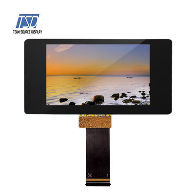 Anzeige 5 Schnittstelle IPS TFT LCD des Zoll-800xRGBx480 RGB mit schwarzer Masken-Technologie