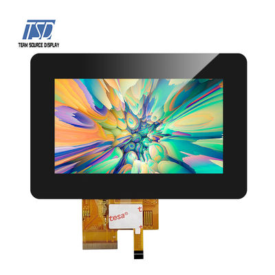 Anzeige RGB-Schnittstellen-280nits TFT LCD mit Entschließung CTP 4,3 Zoll-480x272