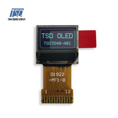 72x40 Punkte SH1106 IC Monochromes OLED-Anzeigemodul 12 Pins I2C-Schnittstelle 0,42 &quot;