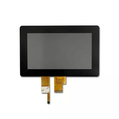 Voller Betrachtungswinkel 7,0 Zoll 1024 x 600 IPS TFT-LCD-Display LVDS-Schnittstelle mit CTP