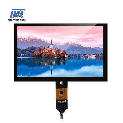 500 Nits 800 x 480 7-Zoll-IPS-RGB-TFT-LCD-Anzeigefeld mit CTP und Platine