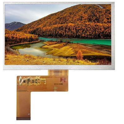 TSD mit kapazitivem Touch-TFT-LCD-Anzeigemodul 7 Zoll 500 Nits 800 x 480 RGB