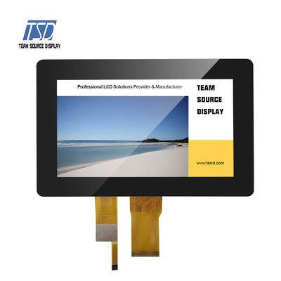 Anzeigen-Modul TSD 7 Zoll-1024x600 TFT LCD mit kapazitiver Note PN TST070WSBE-114C