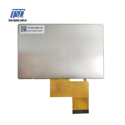 4,3 Anzeige Zoll RGB 24bits 1000nits TSD IPS LCD für Gebrauch im Freien