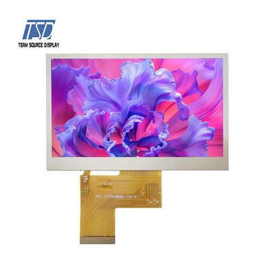4,3 Anzeige Zoll RGB 24bits 1000nits TSD IPS LCD für Gebrauch im Freien