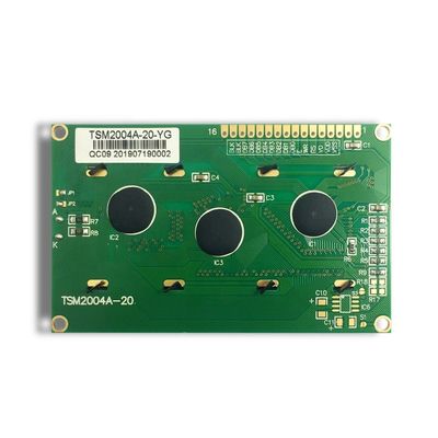 Charakter 20x4 LCD-Module 0.6x0.6 Dot Pitch AUFGABE Antriebs-Modus 1/16
