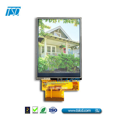 280cd/m2 2,8 Zoll-LCD-Bildschirm-Anzeige 240x320 mit MCU-Schnittstelle