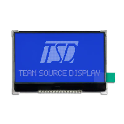 Kundenspezifische Grafik-einfarbiges LCD-Bildschirm-Anzeigen-Modul ZAHN 128x64 FSTN Transflective positive