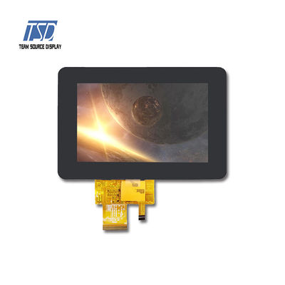Bildschirm ILI5480 IC 500nits 5,0 Zoll-800x480 TFT LCD mit TTL-Schnittstelle