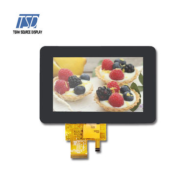 Bildschirm ILI5480 IC 500nits 5,0 Zoll-800x480 TFT LCD mit TTL-Schnittstelle