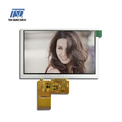 5,0 Schirm des Zoll-800x480 ST7262 IC 500nits TFT LCD mit TTL-Schnittstelle