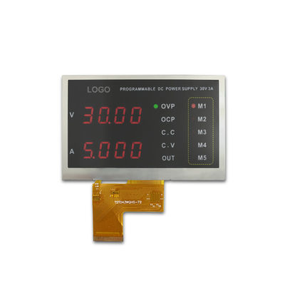 4,3 Entschließung RGB-Schnittstelle TFT LCD-Anzeigen-Modul des Zoll-480xRGBx272