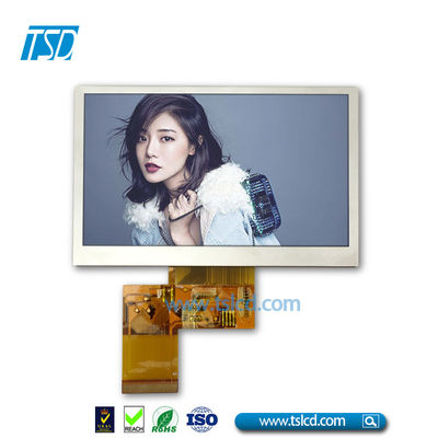 Anzeigen-Modul 4,3&quot; 4,3 Entschließung RGB-Schnittstelle des Zoll-800xRGBx480 IPS TFT LCD im Freien