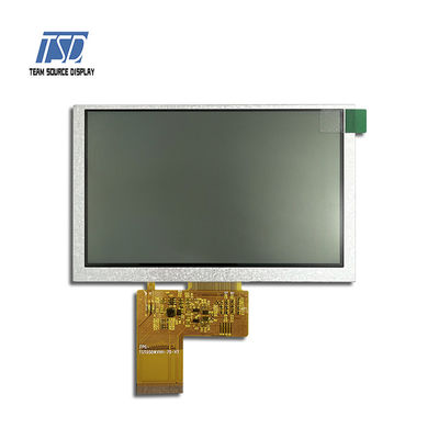 RGB schließen 800xRGBx480 5&quot; Anzeigen-Modul IPS TFT LCD an